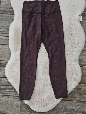 Nike Plum-Marl High-Waist Leggings